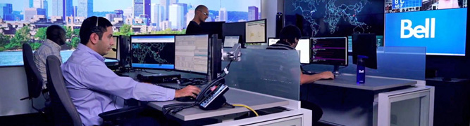 Security leader video image text