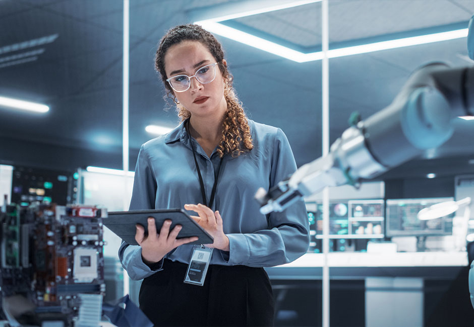 Colleagues at Bell using the latest technical knowledge and tools to quickly and efficiently serve their customers’ unique needs and deliver actionable business insights.