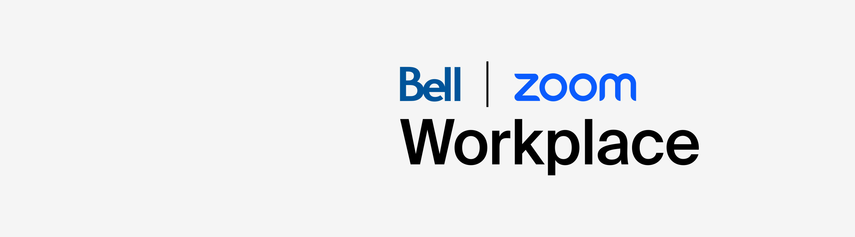Bell and Zoom Workplace logo