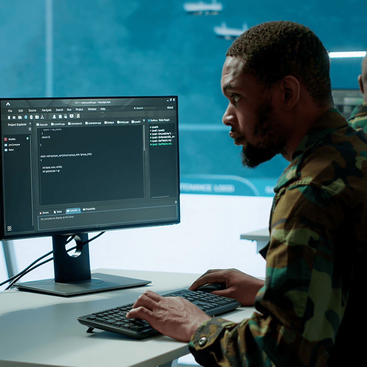 IT specialist optimizing site-specific configurations and performance levels for enterprise network reliability.