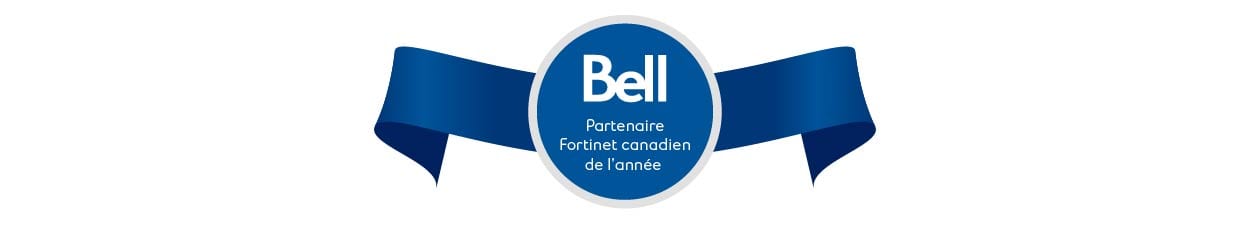 Bell remporte le prix du partenaire canadien de l’année 2023 remis par Fortinet