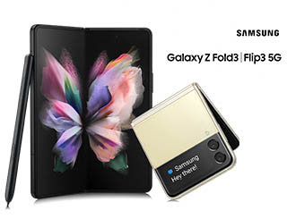Samsung Galaxy Z phones – flip, fold, stand out.