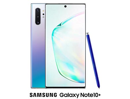 The Samsung Galaxy Note10+.