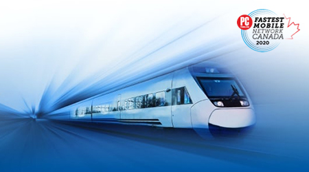PCMag names Bell as Canada’s fastest network, including Canada’s fastest 5G network.*