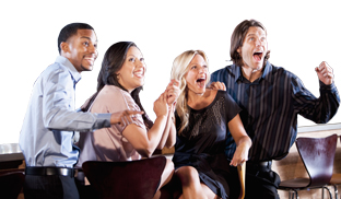 Sports, shows and live events or TV for bars and restaurants Sports, shows and live events or TV for bars and restaurants