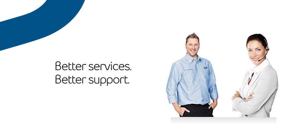 From flexible appointments booking to rapid repairs, Bell makes it easy to get the support you need